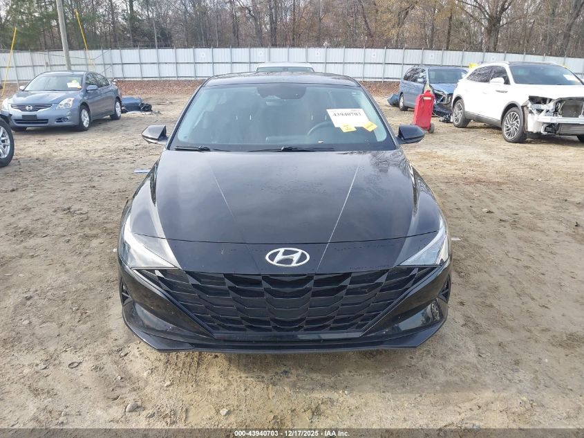 2021 Hyundai Elantra Sel VIN: KMHLM4AG7MU096238 Lot: 43940703