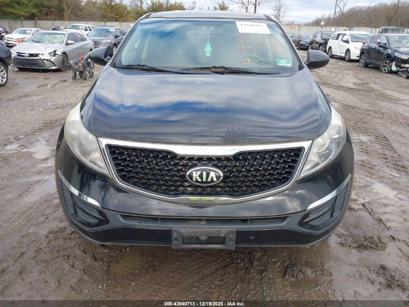 2014 Kia Sportage Lx VIN: KNDPB3AC4E7647521 Lot: 43940713