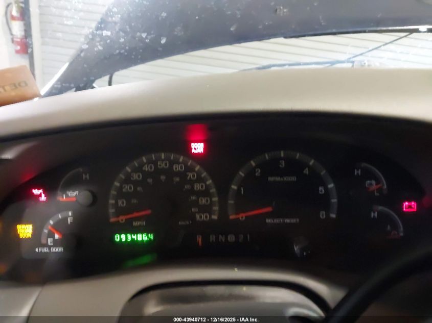 2002 Ford F-150 Lariat/Xlt VIN: 1FTRW08L52KB16130 Lot: 43940712