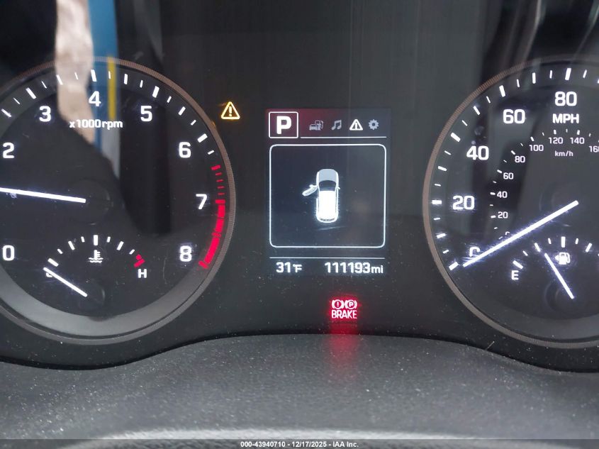 2016 Hyundai Tucson Se VIN: KM8J23A4XGU214736 Lot: 43940710