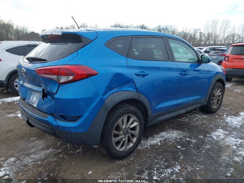 2016 Hyundai Tucson Se VIN: KM8J23A4XGU214736 Lot: 43940710