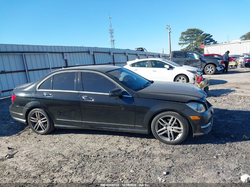 2013 Mercedes-Benz C 250 Sport VIN: WDDGF4HB0DR283873 Lot: 43940723