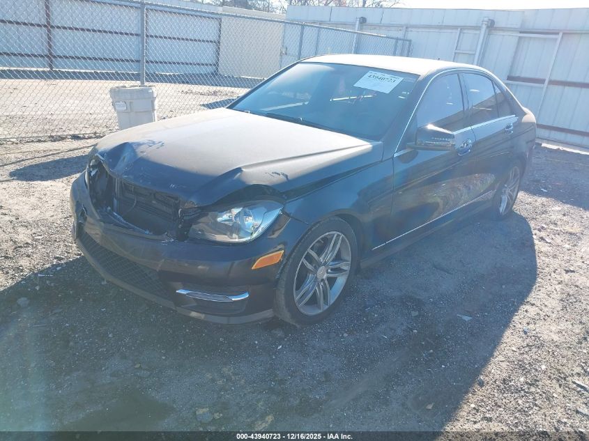2013 Mercedes-Benz C 250 Sport VIN: WDDGF4HB0DR283873 Lot: 43940723