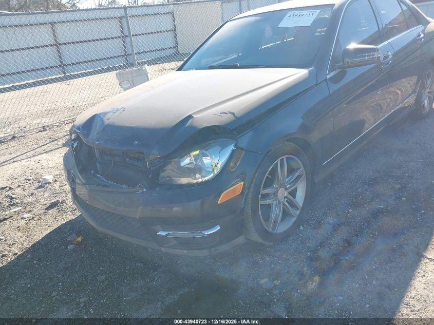 2013 Mercedes-Benz C 250 Sport VIN: WDDGF4HB0DR283873 Lot: 43940723