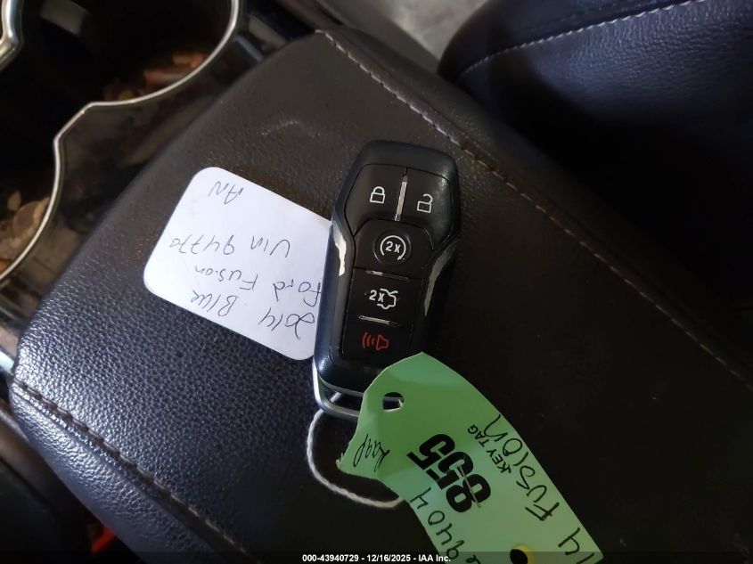 2014 Ford Fusion Titanium VIN: 3FA6P0D95ER394770 Lot: 43940729