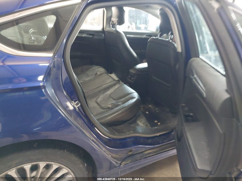 2014 Ford Fusion Titanium VIN: 3FA6P0D95ER394770 Lot: 43940729