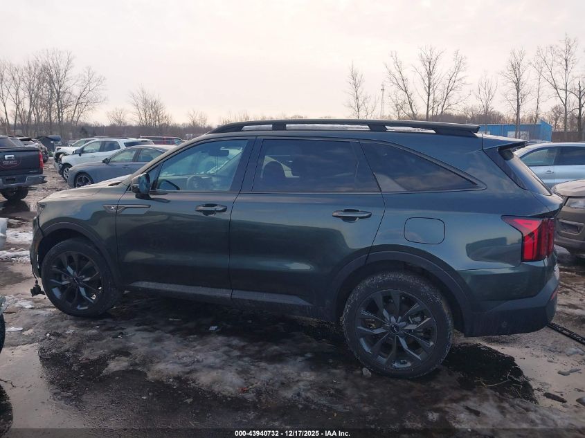 2023 Kia Sorento X-Line Ex VIN: 5XYRHDLF1PG232358 Lot: 43940732