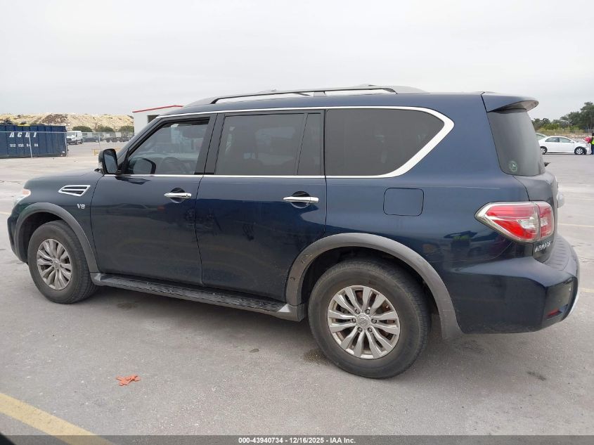 2018 Nissan Armada Sv VIN: JN8AY2ND8J9060338 Lot: 43940734