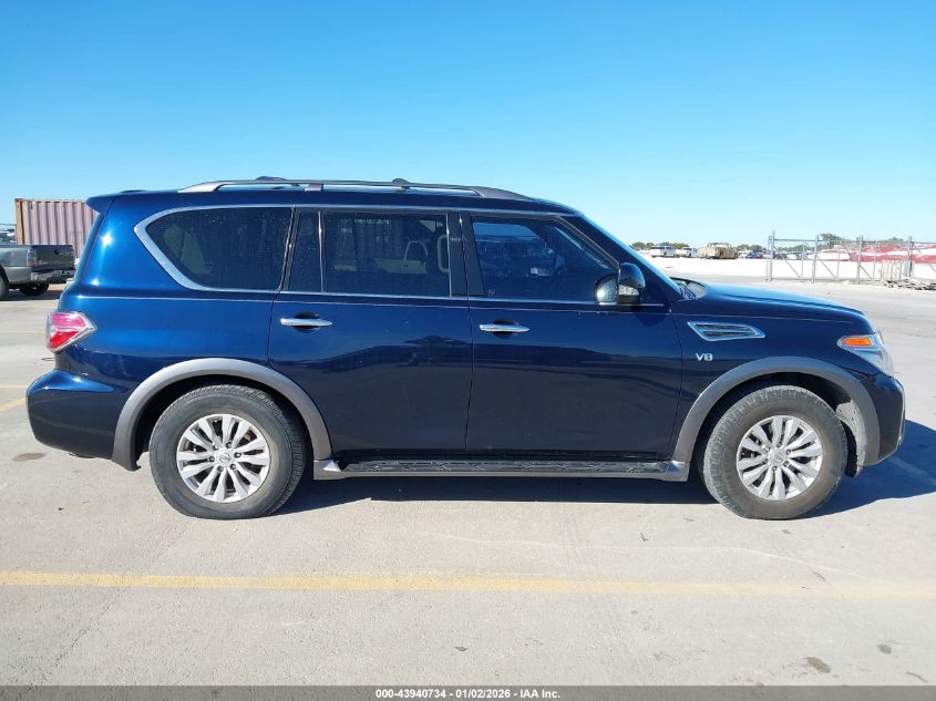 2018 Nissan Armada Sv VIN: JN8AY2ND8J9060338 Lot: 43940734