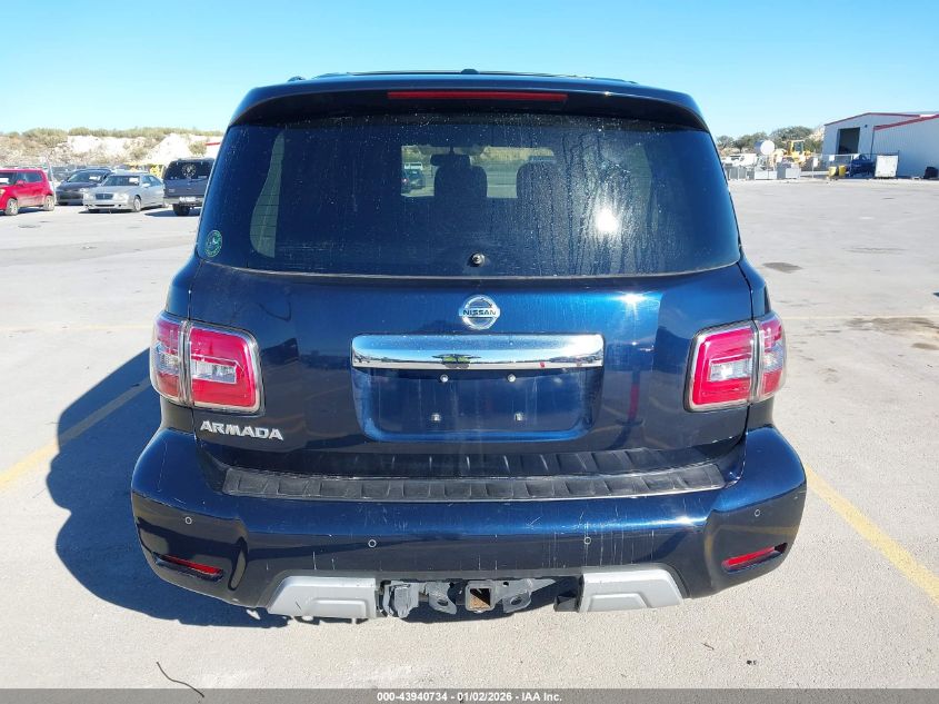 2018 Nissan Armada Sv VIN: JN8AY2ND8J9060338 Lot: 43940734