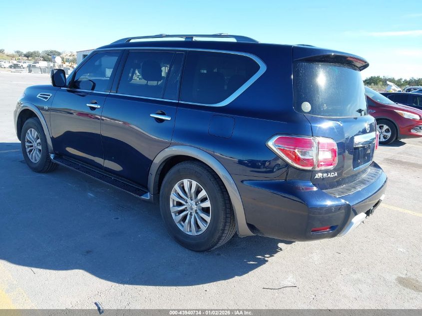 2018 Nissan Armada Sv VIN: JN8AY2ND8J9060338 Lot: 43940734