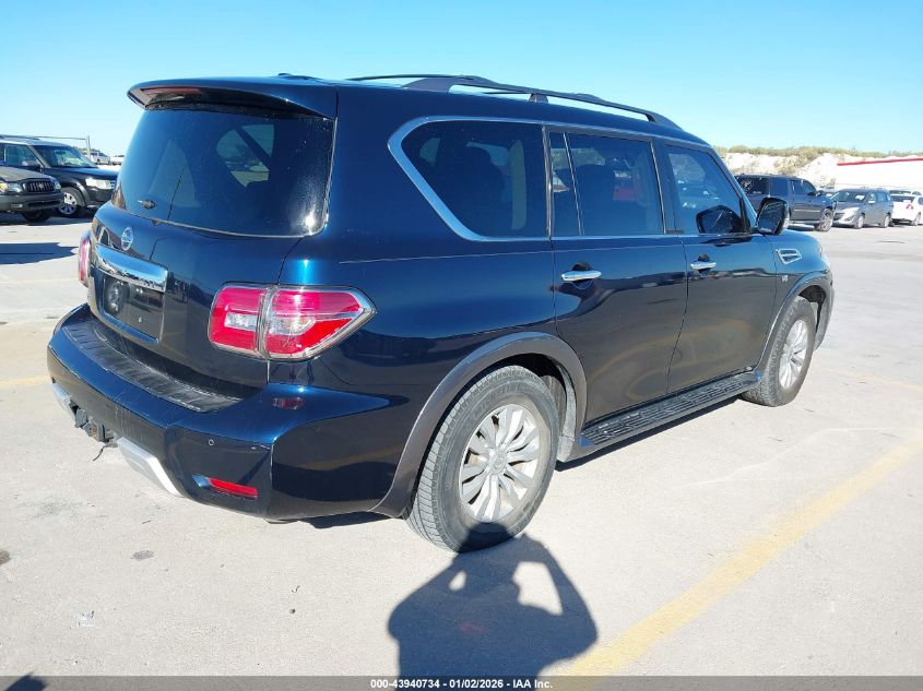 2018 Nissan Armada Sv VIN: JN8AY2ND8J9060338 Lot: 43940734