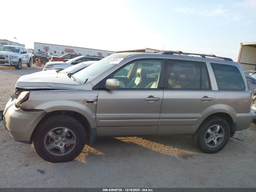 2006 Honda Pilot Ex-L VIN: 5FNYF285X6B044594 Lot: 43940738