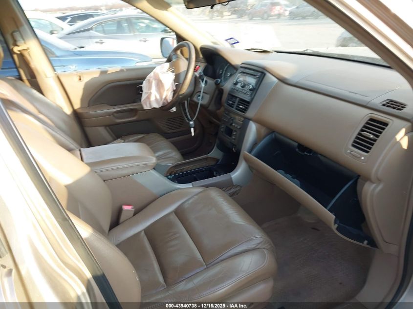 2006 Honda Pilot Ex-L VIN: 5FNYF285X6B044594 Lot: 43940738