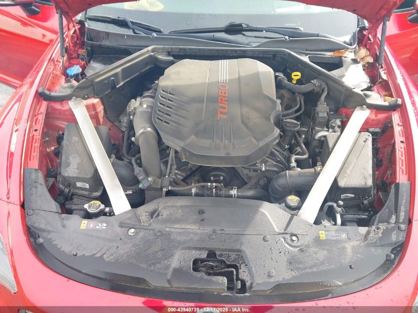 2018 Kia Stinger Gt2 VIN: KNAE55LC3J6019339 Lot: 43940739