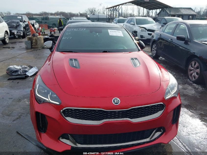 2018 Kia Stinger Gt2 VIN: KNAE55LC3J6019339 Lot: 43940739