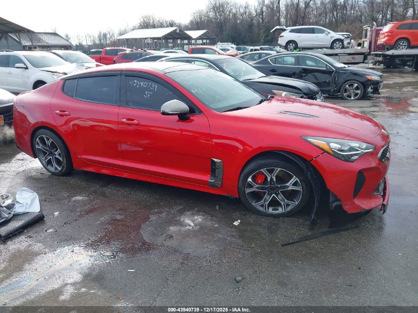 2018 Kia Stinger Gt2 VIN: KNAE55LC3J6019339 Lot: 43940739