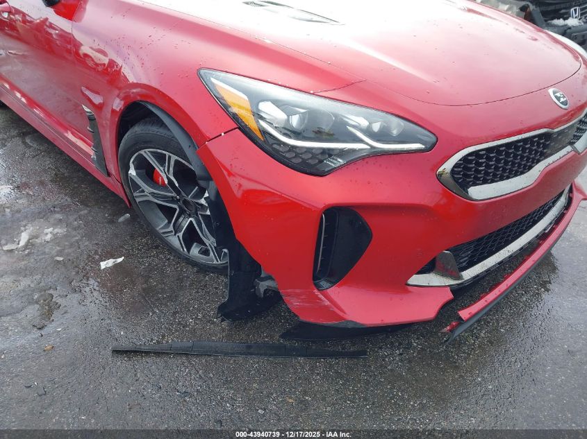 2018 Kia Stinger Gt2 VIN: KNAE55LC3J6019339 Lot: 43940739