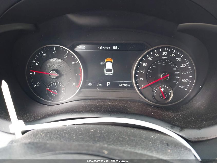 2018 Kia Stinger Gt2 VIN: KNAE55LC3J6019339 Lot: 43940739