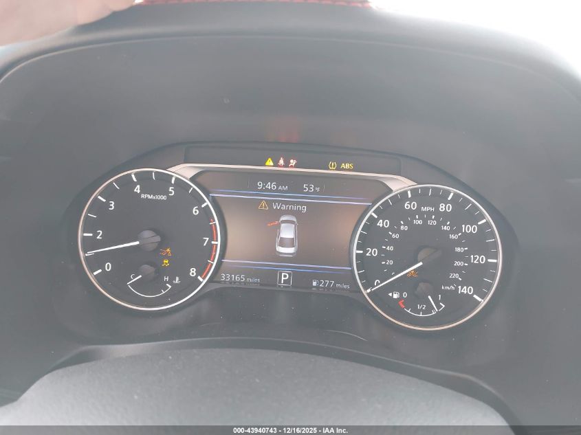 2025 Nissan Altima Sr Fwd VIN: 1N4BL4CV0SN358824 Lot: 43940743