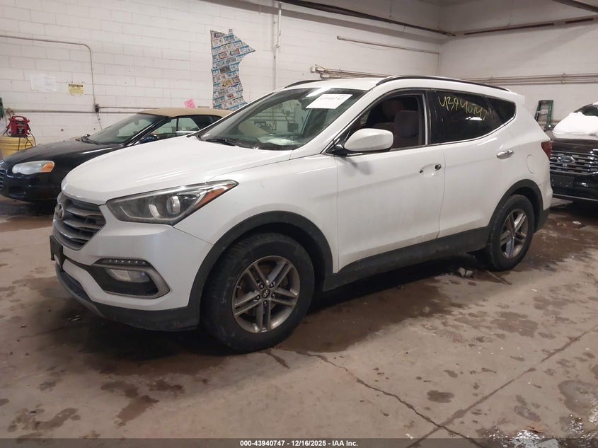 VIN 5NMZUDLB5HH007568 2017 HYUNDAI SANTA FE SPORT 2.4L
