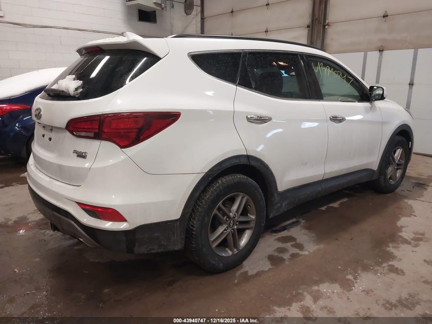 VIN 5NMZUDLB5HH007568 2017 HYUNDAI SANTA FE SPORT 2.4L