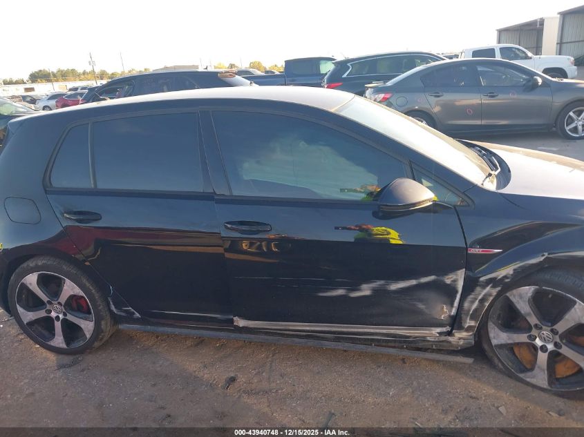 2017 Volkswagen Golf Gti Autobahn 4-Door/S 4-Door/Se 4-Door/Sport VIN: 3VW4T7AU1HM017804 Lot: 43940748