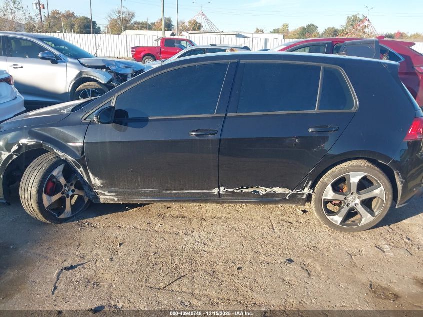 2017 Volkswagen Golf Gti Autobahn 4-Door/S 4-Door/Se 4-Door/Sport VIN: 3VW4T7AU1HM017804 Lot: 43940748