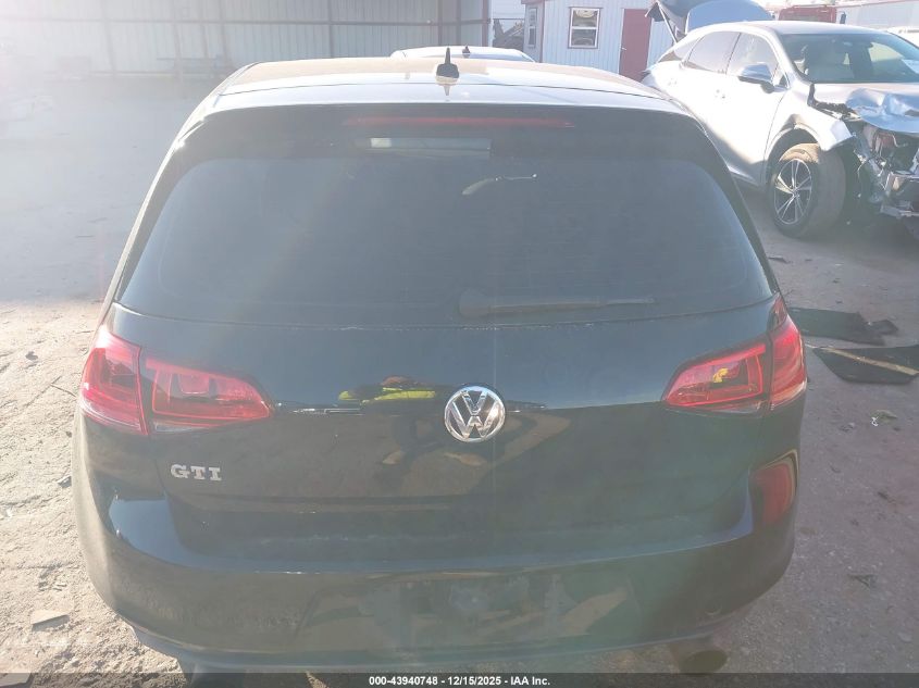 2017 Volkswagen Golf Gti Autobahn 4-Door/S 4-Door/Se 4-Door/Sport VIN: 3VW4T7AU1HM017804 Lot: 43940748