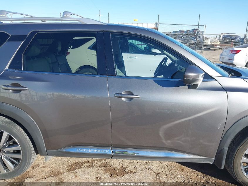 2022 Nissan Pathfinder Platinum 2Wd VIN: 5N1DR3DG0NC262599 Lot: 43940750