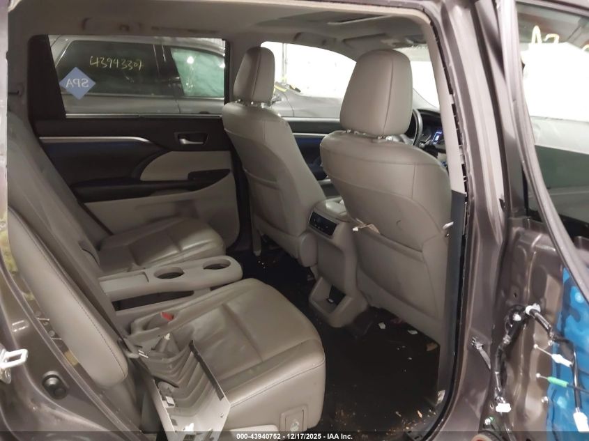 2019 Toyota Highlander Hybrid Limited VIN: 5TDDGRFH4KS057123 Lot: 43940752