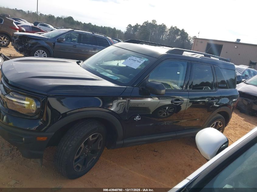 2021 Ford Bronco Sport Outer Banks VIN: 3FMCR9C6XMRB34524 Lot: 43940760