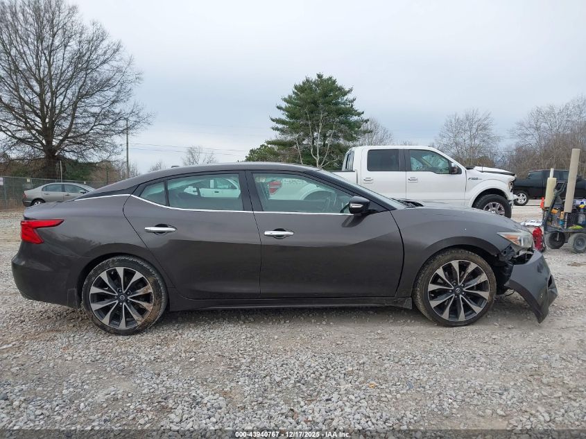 2016 Nissan Maxima 3.5 Sr VIN: 1N4AA6AP9GC410407 Lot: 43940767