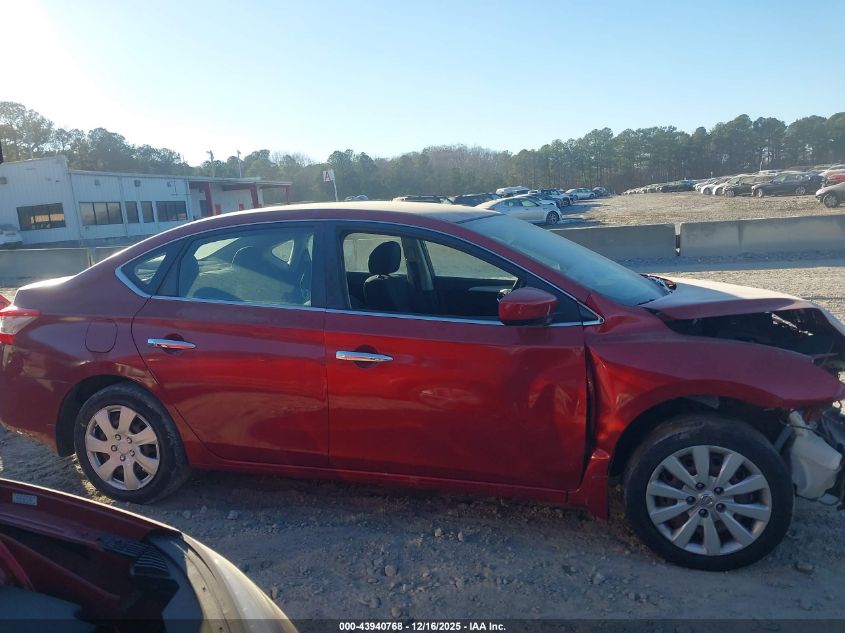 2014 Nissan Sentra Sv VIN: 3N1AB7AP0EY275905 Lot: 43940768