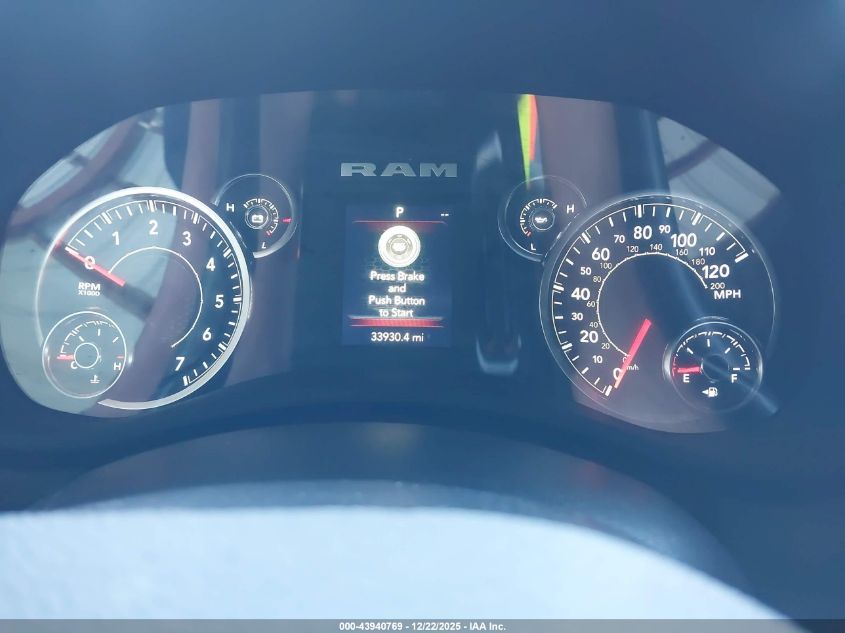 2023 Ram 2500 Tradesman 4X4 8' Box VIN: 3C6MR5AJ3PG589165 Lot: 43940769