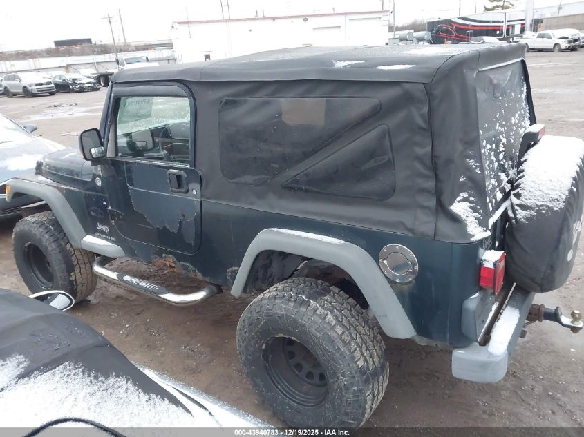 2006 Jeep Wrangler Unlimited VIN: 1J4FA44S06P713887 Lot: 43940783