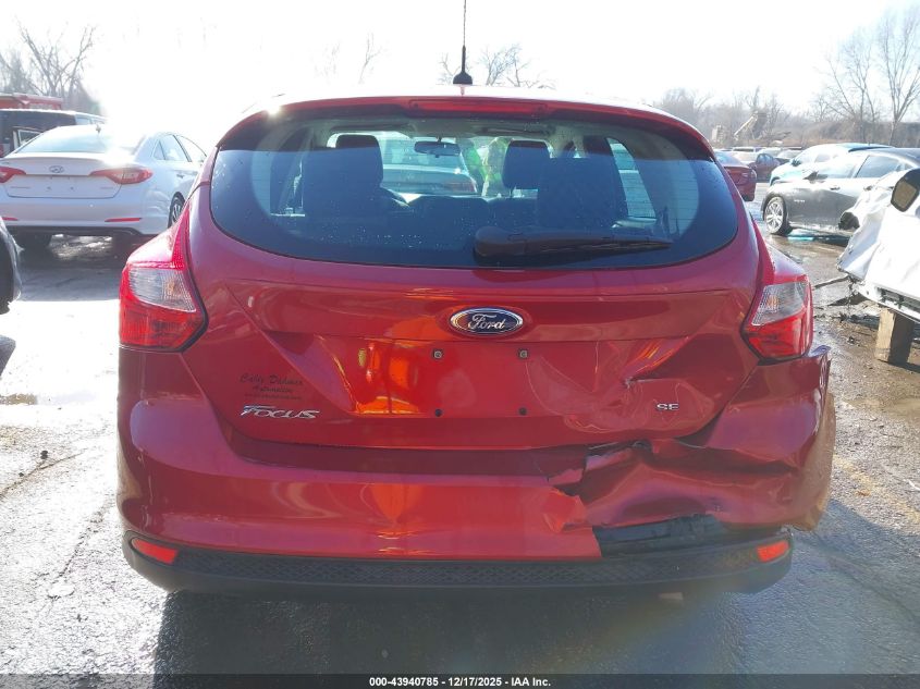 2012 Ford Focus Se VIN: 1FAHP3K26CL362180 Lot: 43940785