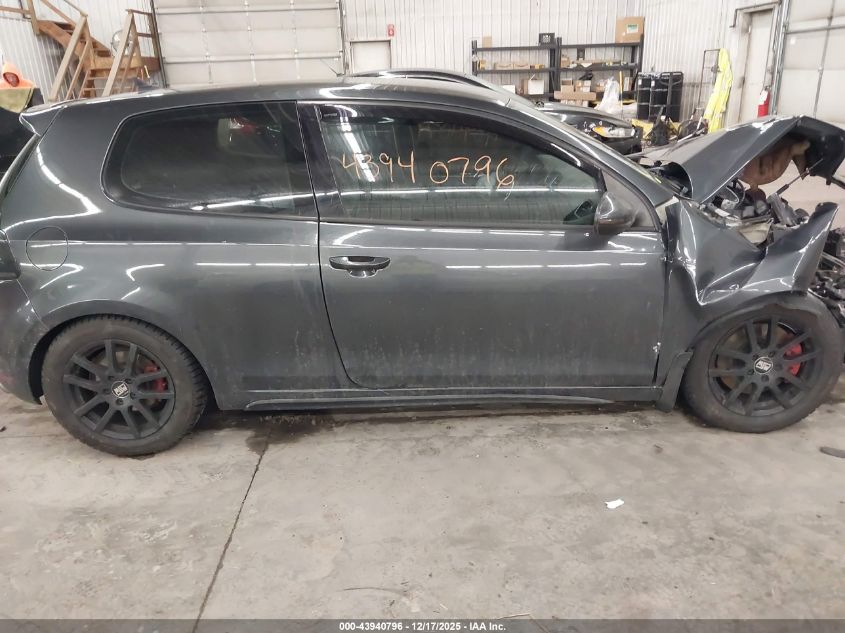 2012 Volkswagen Gti 2-Door VIN: WVWED7AJ0CW289344 Lot: 43940796