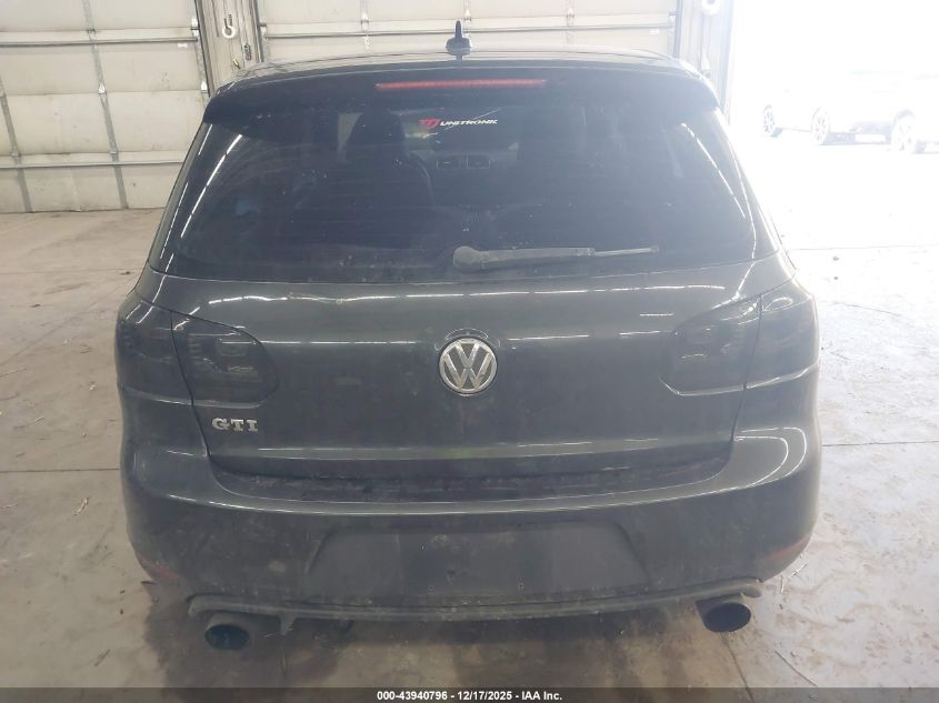 2012 Volkswagen Gti 2-Door VIN: WVWED7AJ0CW289344 Lot: 43940796