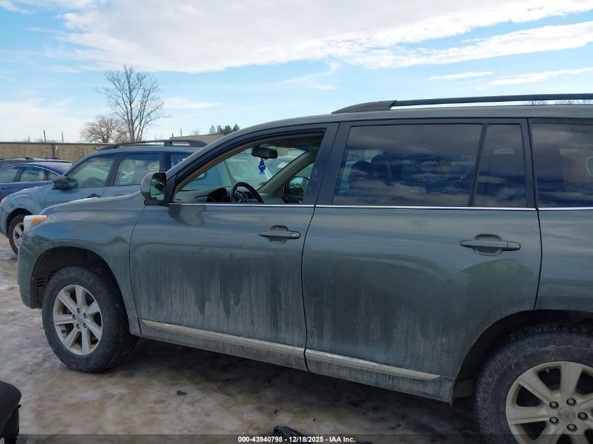 2013 Toyota Highlander Se V6 VIN: 5TDBK3EH8DS239172 Lot: 43940798