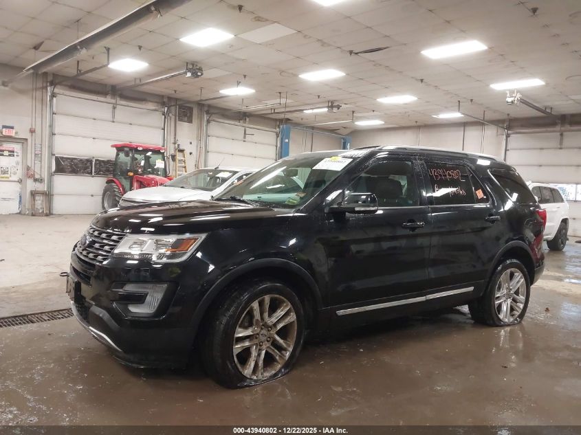 2017 Ford Explorer Xlt VIN: 1FM5K8D80HGD73343 Lot: 43940802