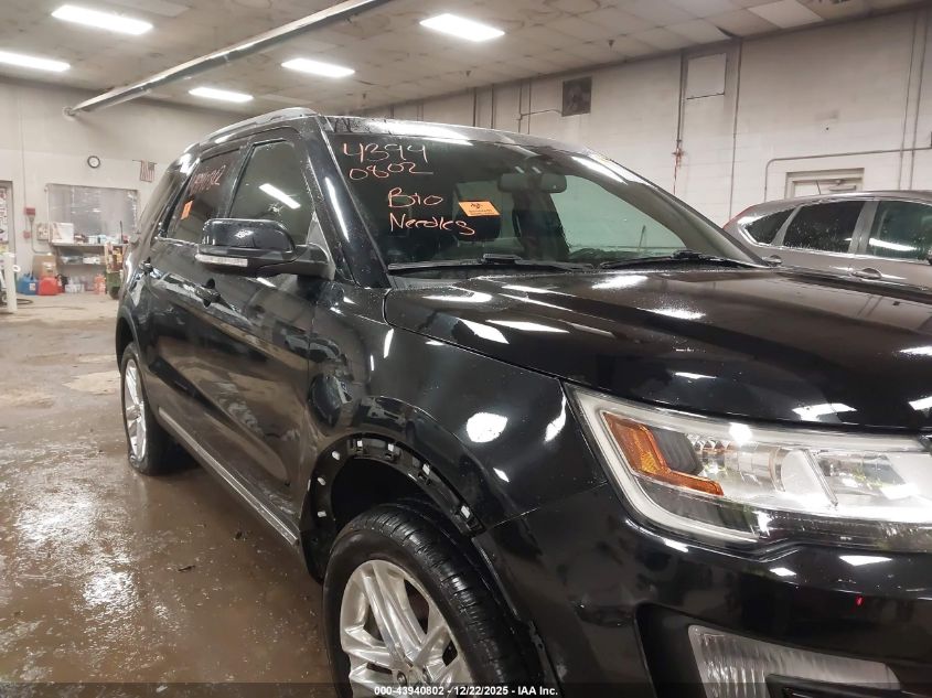 2017 Ford Explorer Xlt VIN: 1FM5K8D80HGD73343 Lot: 43940802