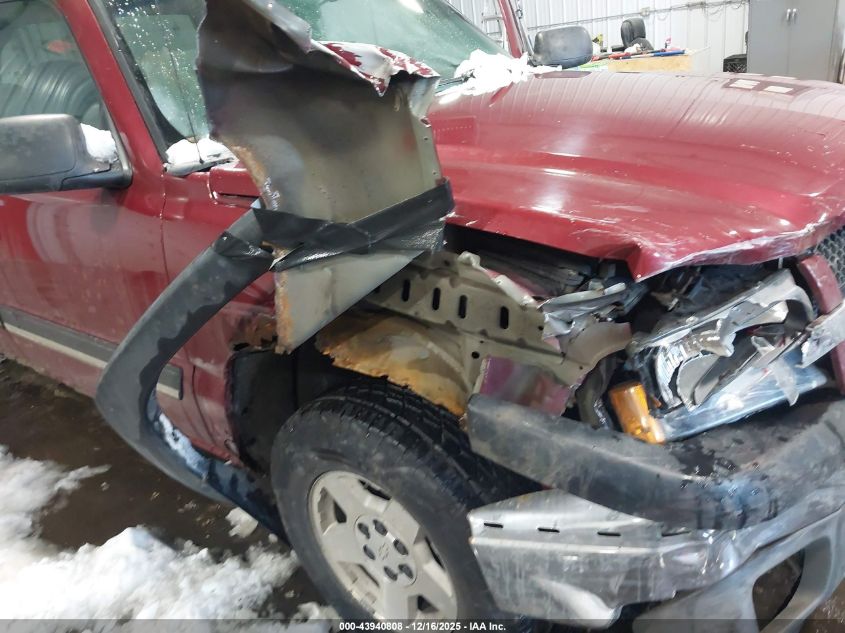 2005 Chevrolet Silverado 1500 Z71 VIN: 1GCEK19Z35Z342360 Lot: 43940808