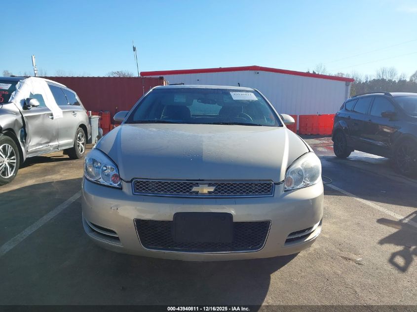 2012 Chevrolet Impala Ls VIN: 2G1WF5E31C1325010 Lot: 43940811