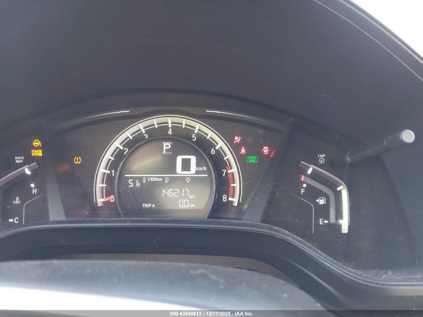 2018 Honda Cr-V Lx VIN: 2HKRW6H38JH221597 Lot: 43940812