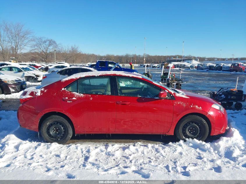 2016 Toyota Corolla Le VIN: 2T1BURHE6GC531186 Lot: 43940816