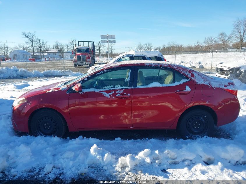 2016 Toyota Corolla Le VIN: 2T1BURHE6GC531186 Lot: 43940816