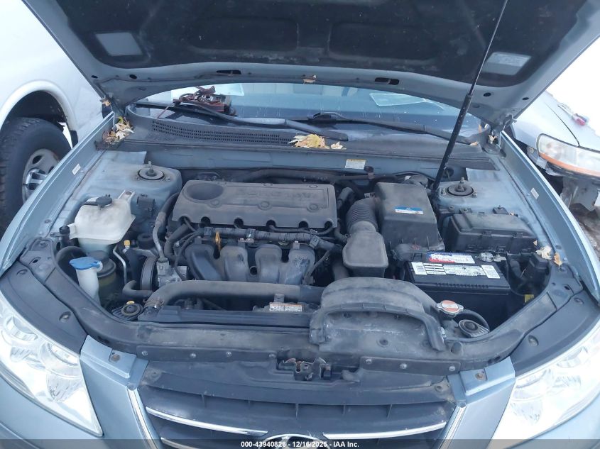 2010 Hyundai Sonata Gls VIN: 5NPET4AC1AH651588 Lot: 43940826