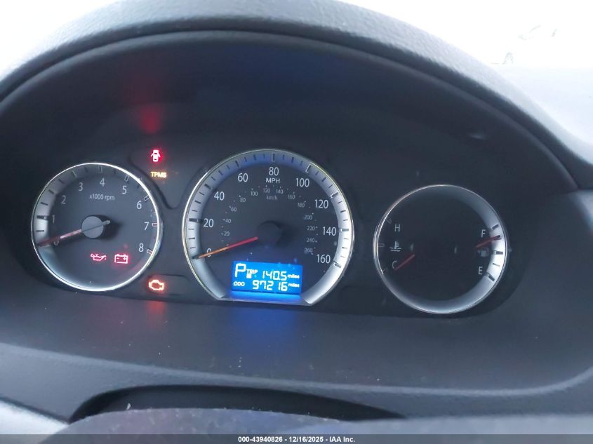 2010 Hyundai Sonata Gls VIN: 5NPET4AC1AH651588 Lot: 43940826