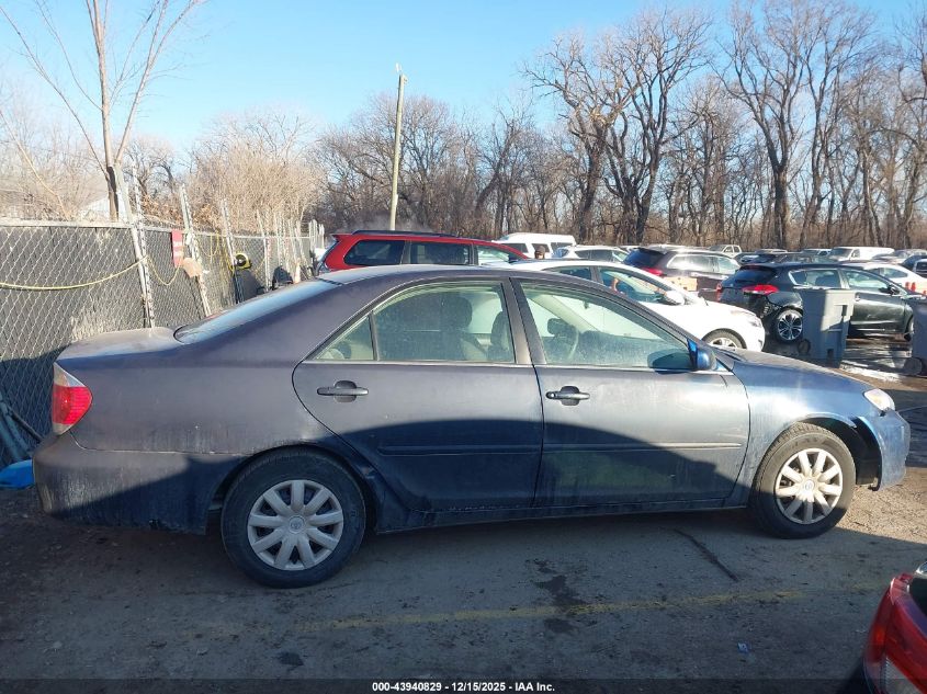 2005 Toyota Camry Le VIN: 4T1BE32K25U092184 Lot: 43940829